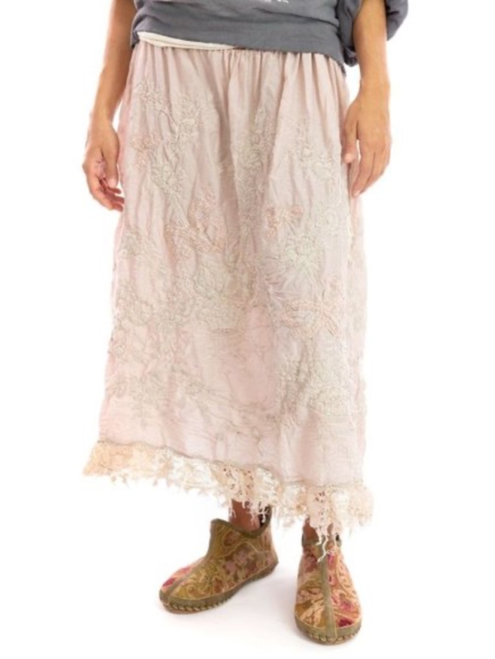 Magnolia Pearl silk/cotton skirt in Beautiful